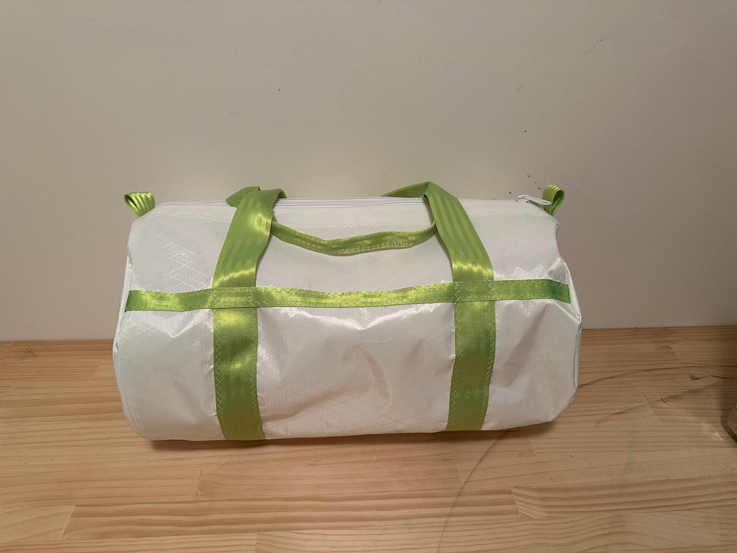 Medium Duffle Bag - White with Custom colour